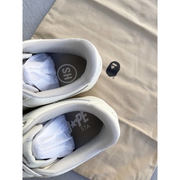 Bapes x Highsnobiety BAPE STA Beige Size 10 - Picture 8 of 13